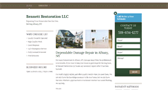 Desktop Screenshot of albanywaterrestorationservice.com